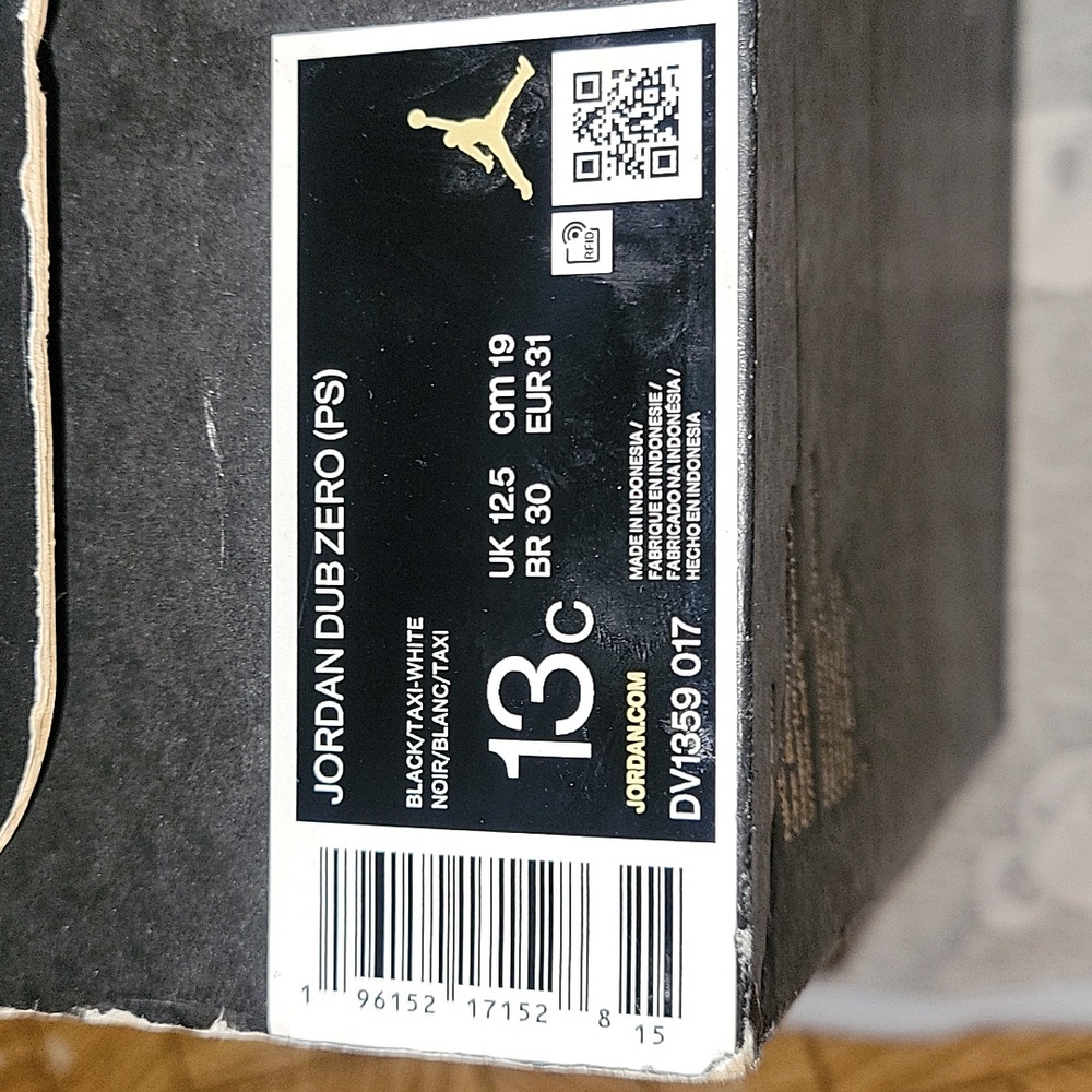 Jordan Dub Zero Kids - Picture 9 of 9